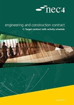 Cover NEC4: Engineering and Construction Contract Option C: target contract with activity schedule