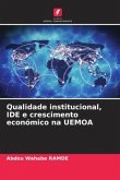 Qualidade institucional, IDE e crescimento económico na UEMOA