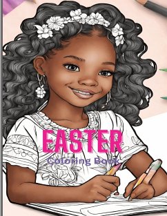 Easter Coloring Book for African American Girls - Henson, Paulette