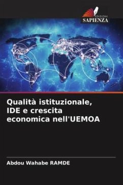 Qualità istituzionale, IDE e crescita economica nell'UEMOA - RAMDE, Abdou Wahabe