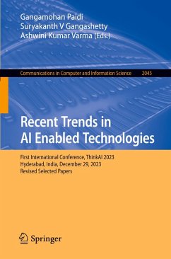 Cover Recent Trends in AI Enabled Technologies