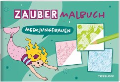 Cover Zaubermalbuch. Meerjungfrauen