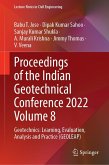 Proceedings of the Indian Geotechnical Conference 2022 Volume 8