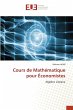 Cours de Mathématique pour Économistes - Bild 1