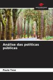 Análise das políticas públicas