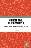 Chinese Civil Adjudications I (eBook, ePUB) Chinese Civil Adjudications I (eBook, ePUB)
