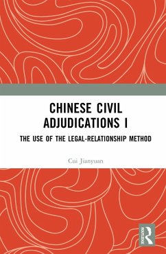 Cover Chinese Civil Adjudications I (eBook, ePUB)