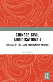 Chinese Civil Adjudications I (eBook, PDF)