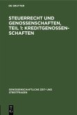 Steuerrecht und Genossenschaften, Teil 1: Kreditgenossenschaften (eBook, PDF)