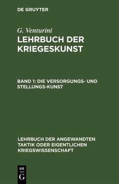 Cover Die Versorgungs- und Stellungs-Kunst (eBook, PDF)