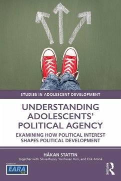 Cover Understanding Adolescents' Political Agency (eBook, PDF)