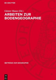 Cover Arbeiten zur Bodengeographie