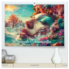 Surreale Traumwelten (hochwertiger Premium Wandkalender 2025 DIN A2 quer), Kunstdruck in Hochglanz - Calvendo;Illgen, Cathrin