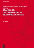 Standard Distributions in Texture Analysis, Volume 1, Standard Distributions in Texture Analysis Volume 1