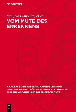 Vom Mute des Erkennens