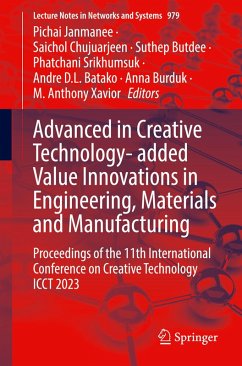 Cover Advanced in Creative Technology- added Value Innovations in Engineering, Materials and Manufacturing