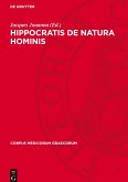 Hippocratis De Natura Hominis