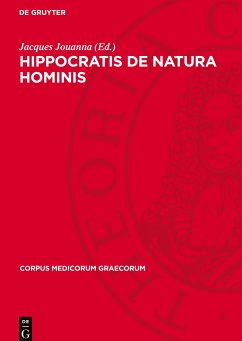 Hippocratis De Natura Hominis