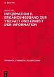 Information II. Ergänzungsband zur... - Bild 1