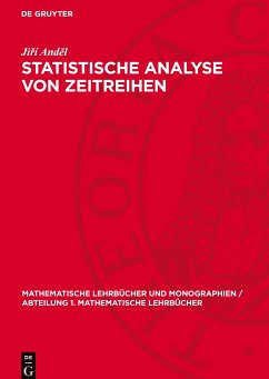 Statistische Analyse von Zeitreihen - Andel, Jirí