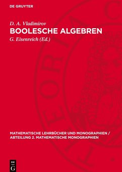 Boolesche Algebren - Vladimirov, D. A.