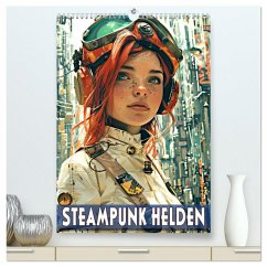 Steampunk Helden (hochwertiger Premium Wandkalender 2025 DIN A2 hoch), Kunstdruck in Hochglanz - Calvendo;Thoermer, Val