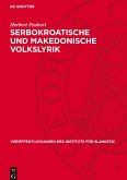 Serbokroatische und Makedonische Volkslyrik