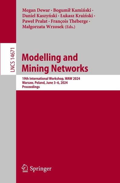 Modelling and Mining Networks Modelling and Mining Networks