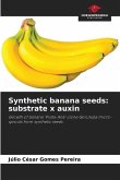 Synthetic banana seeds: substrate x auxin