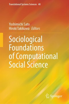 Sociological Foundations of Computational Social Science (eBook, PDF)