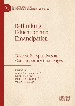 Cover Rethinking Education and Emancipation (eBook, PDF)