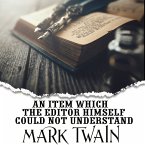 An Item Which the Editor Himself Could Not Understand (MP3-Download)