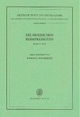 Die Hessischen Reimpredigten (eBook, PDF)