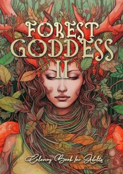 Forest Goddess Coloring Book for Adults 2 - Publishing, Monsoon;Grafik, Musterstück