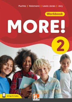 MORE! 2 Workbook mit E-Book+ - Puchta, Herbert;Holzmann, Christian;Jory, Chris