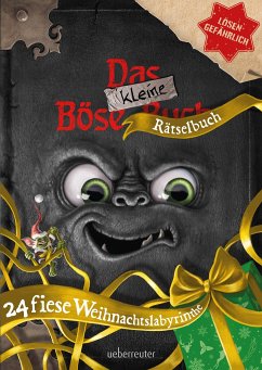 Image of Das kleine Böse Rätselbuch - 24 fiese Weihnachtslabyrinthe (Weihnachtlicher Rätselspaß ab 8 Jahren für alle Fans der Spiegel-Bestseller-Reihe "Das kleine Böse Buch")