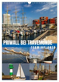 Priwall bei Travemünde ¿ Terminplaner (Wandkalender 2025 DIN A3 hoch), CALVENDO Monatskalender