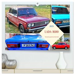 LADA-1600 - Russlands populärstes Automobil (hochwertiger Premium Wandkalender 2025 DIN A2 quer), Kunstdruck in Hochglanz