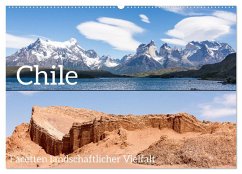 Chile - Facetten landschaftlicher Vielfalt (Wandkalender 2025 DIN A2 quer), CALVENDO Monatskalender - Calvendo;Janietz, Dietmar