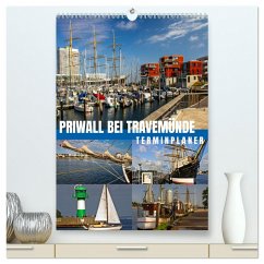 Priwall bei Travemünde ¿ Terminplaner (hochwertiger Premium Wandkalender 2025 DIN A2 hoch), Kunstdruck in Hochglanz