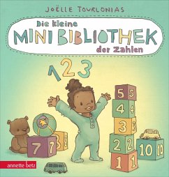Die kleine Mini-Bibliothek der Zahlen: Ein zauberhaftes Pappbilderbuch zum Zählenlernen und Entdecken für Kinder ab 24 Monaten (Die Mini-Bibliothek der Wörter) - Tourlonias, Joëlle