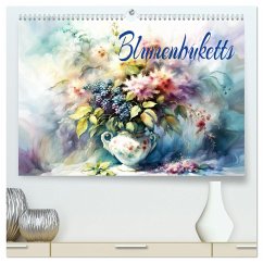 Blumenbuketts (hochwertiger Premium Wandkalender 2025 DIN A2 quer), Kunstdruck in Hochglanz - Calvendo;Djeric, Dusanka
