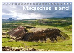 Magisches Island (Tischkalender 2025 DIN A5 quer), CALVENDO Monatskalender - Calvendo;Brandt, Tobias