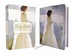 Amplified Holy Bible, Anne Neilson Angel Art Series, Leathersoft, Blue - Zondervan