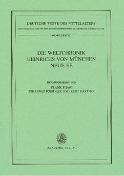 Die Weltchronik Heinrichs von München. Neue Ee (eBook, PDF)