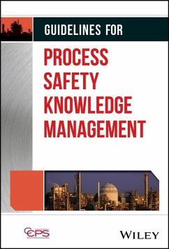 Guidelines for Process Safety Knowledge Management (eBook, PDF) - Ccps (Center For Chemical Process Safety)