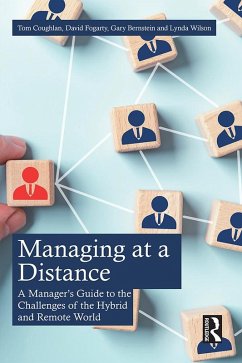 Managing at a Distance (eBook, PDF) - Coughlan, Tom; Fogarty, David J.; Bernstein, Gary; Wilson, Lynda