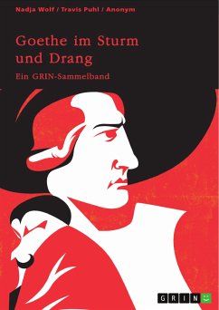 Goethe im Sturm und Drang. Motive und Sprache in Lyrik und Drama (eBook, PDF) - Wolf, Nadja; Puhl, Travis