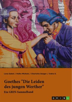 Goethes "Die Leiden des jungen Werther". Interpretationsansätze zu Struktur, Gattung und Motivik (eBook, PDF)