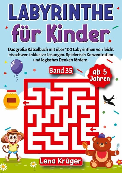 Labyrinthe für Kinder ab 5 Jahren - Band 35 Labyrinthe für Kinder ab 5 Jahren - Band 35